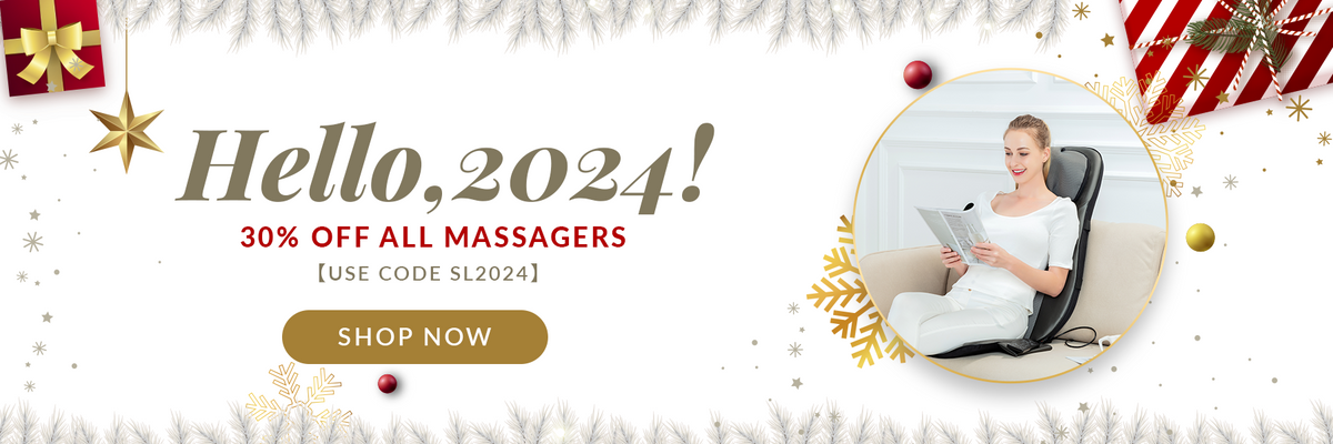 Snailax Cordless Neck Massager with Heat, Shiatsu Back Massage Pillow  --SL-612