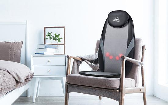 Snailax Shiatsu Massage Cushion with Heat Massage Chair Pad Kneading B –  Tranquility Nurse Concierge