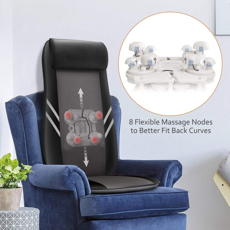 Snailax Back Massage Chair Pad Foot Massager Bundle, Washable Cover,  Flexible Massage Nodes for All …See more Snailax Back Massage Chair Pad  Foot
