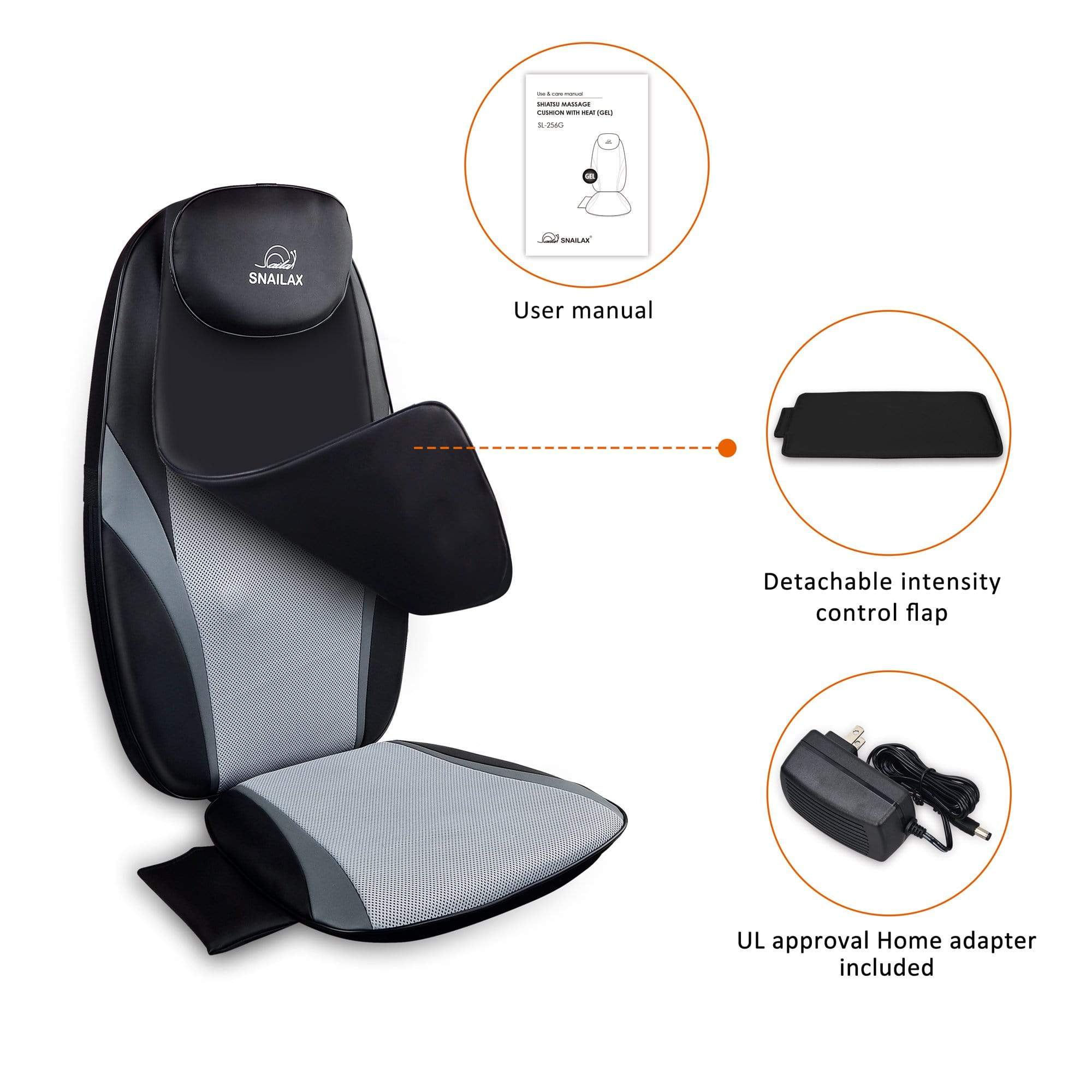 Certified Refurbished - Vibration Massage Seat Cushion with Heat - 262P