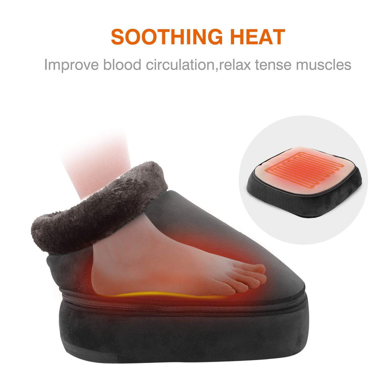 Snailax 3-in-1 Foot Warmer and Vibration Foot Massager & Back Massager with  Heat,Fast Heating Pad & …See more Snailax 3-in-1 Foot Warmer and Vibration