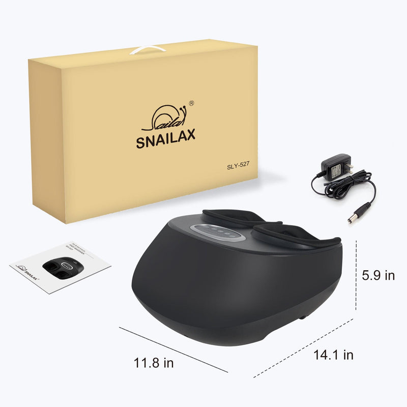 Snailax Foot massager Snailax Shiatsu Foot Massager Machine with Heat - 527