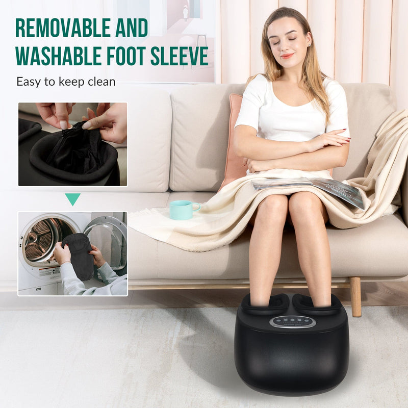 Snailax Foot massager Snailax Shiatsu Foot Massager Machine with Heat - 527