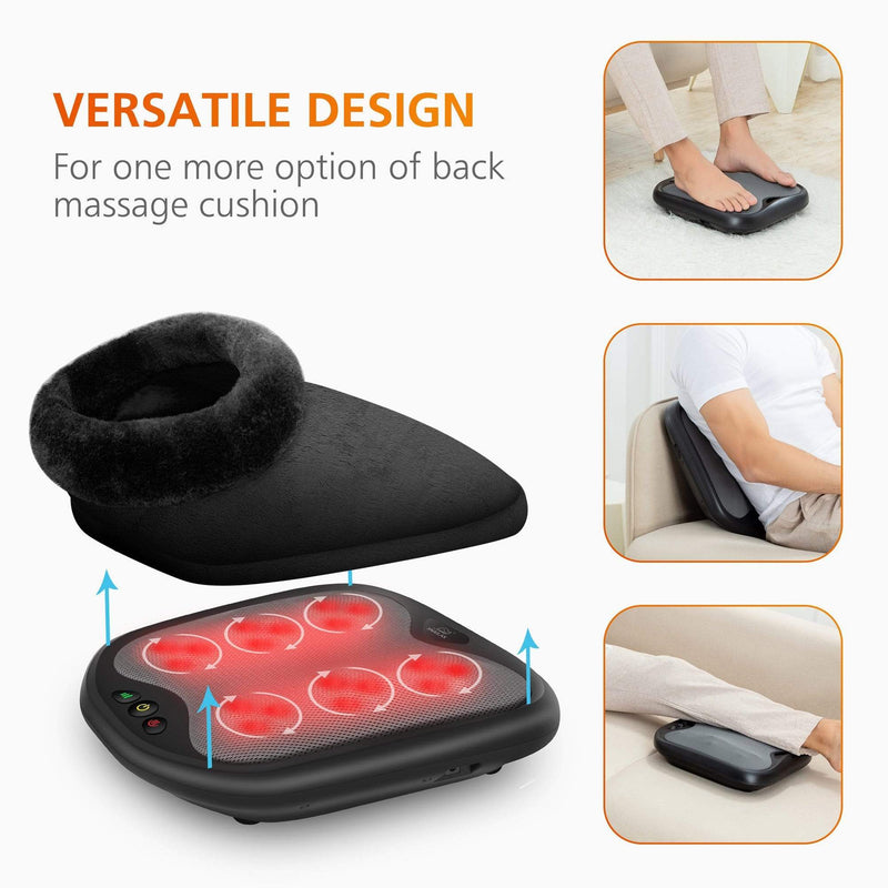 COMFIER Shiatsu Neck&Back Massager APP Control,Massagers for Neck and Back  with Heat,Height Adjustab…See more COMFIER Shiatsu Neck&Back Massager APP